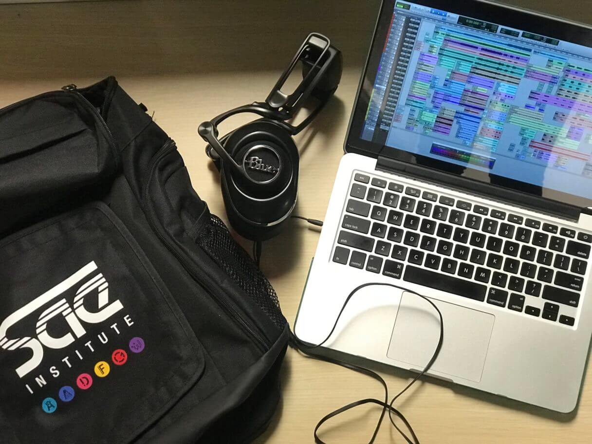 SAE Laptop and Backpack