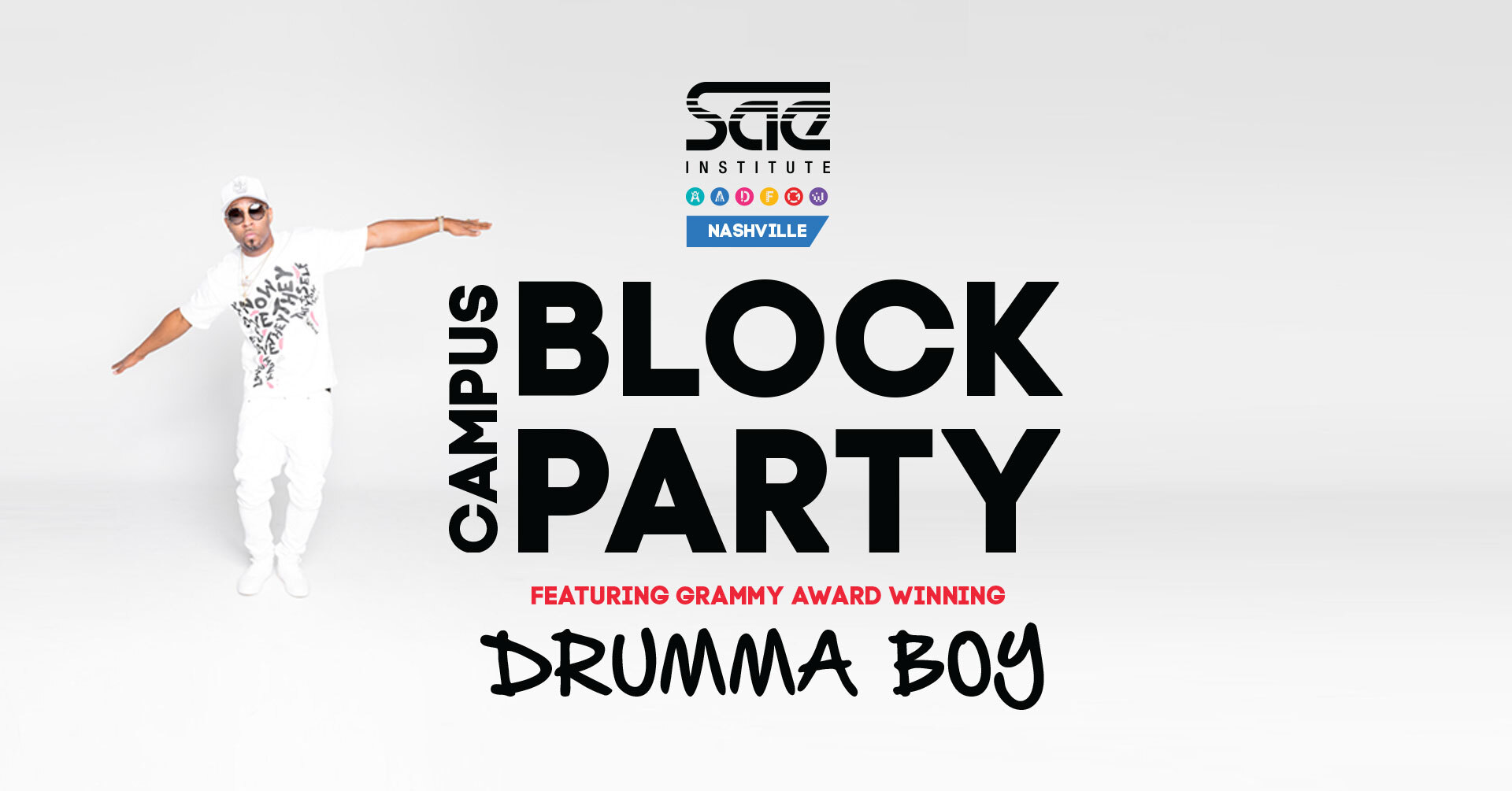 Nashville Campus Block Party Drumma Boy